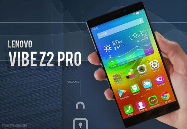Технические характеристики Lenovo Vibe Z2 Pro K920